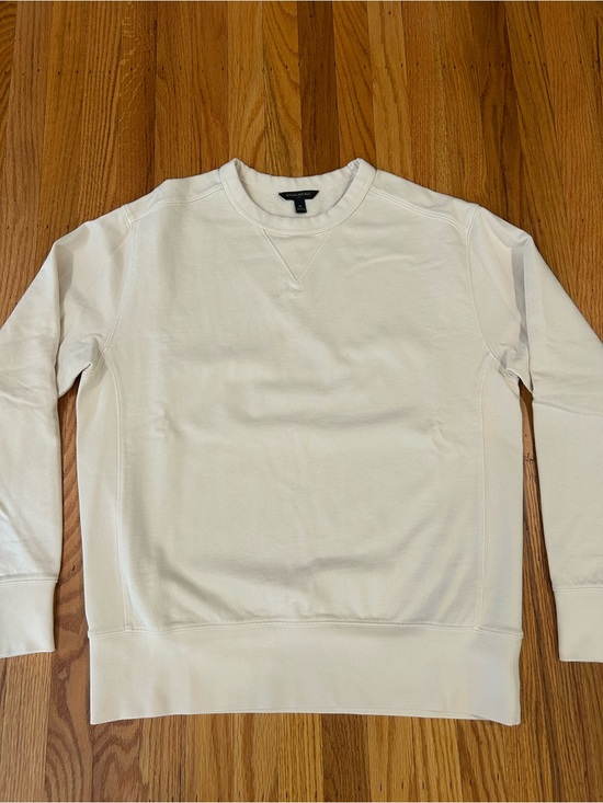 Other - Banana Republic Men's Crewneck Sweatshirt in Off-White SIZE M